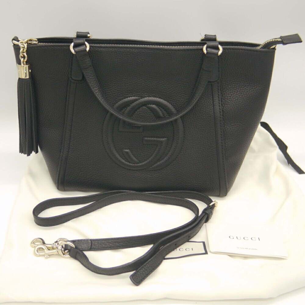 GUCCI Black Shoulder Bag - Picture 10 of 10
